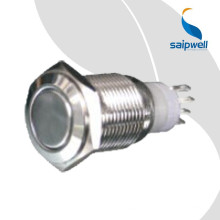 Saipwell Metal 16mm Novo Verde 12 V Melhor Preço Interruptor de Botão Elétrico À Prova D &#39;Água com CE